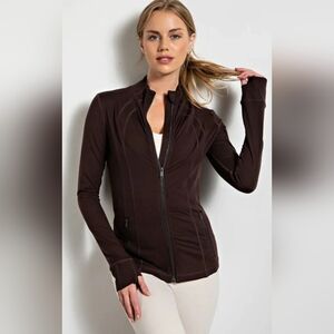 French Press Defined Butter Soft Activewear Jacket